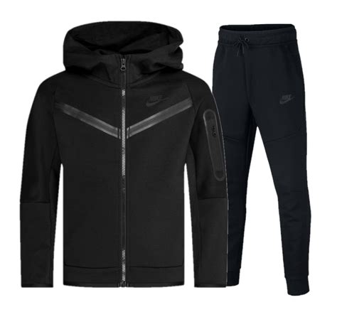 nike trainingspak zwart|Nike tech trainingspak.